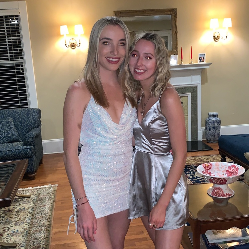 Lucy in the sky sequin Tannah dress